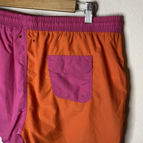 Solid & Striped Classic Straight Leg Color Block Swim Shorts Mens XXL - Picture 7 of 13